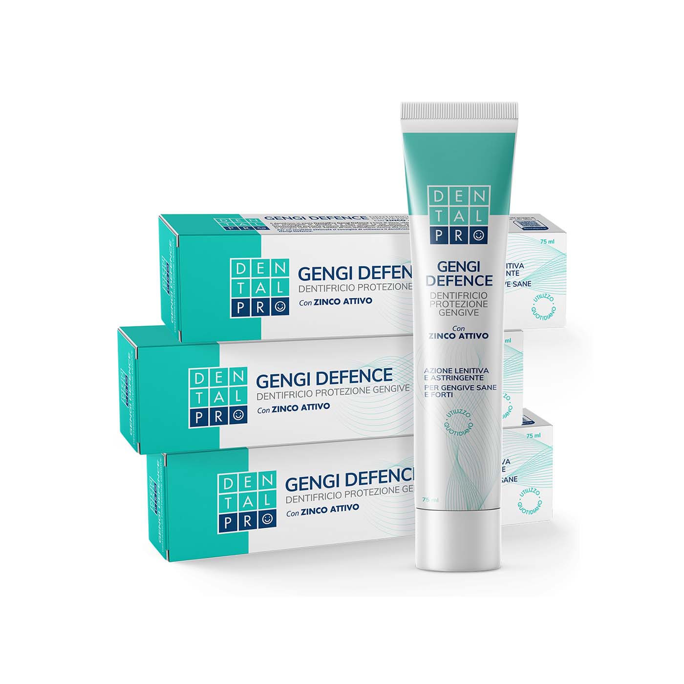 Dentifricio DentalPro Gengi Defence 3x75ml