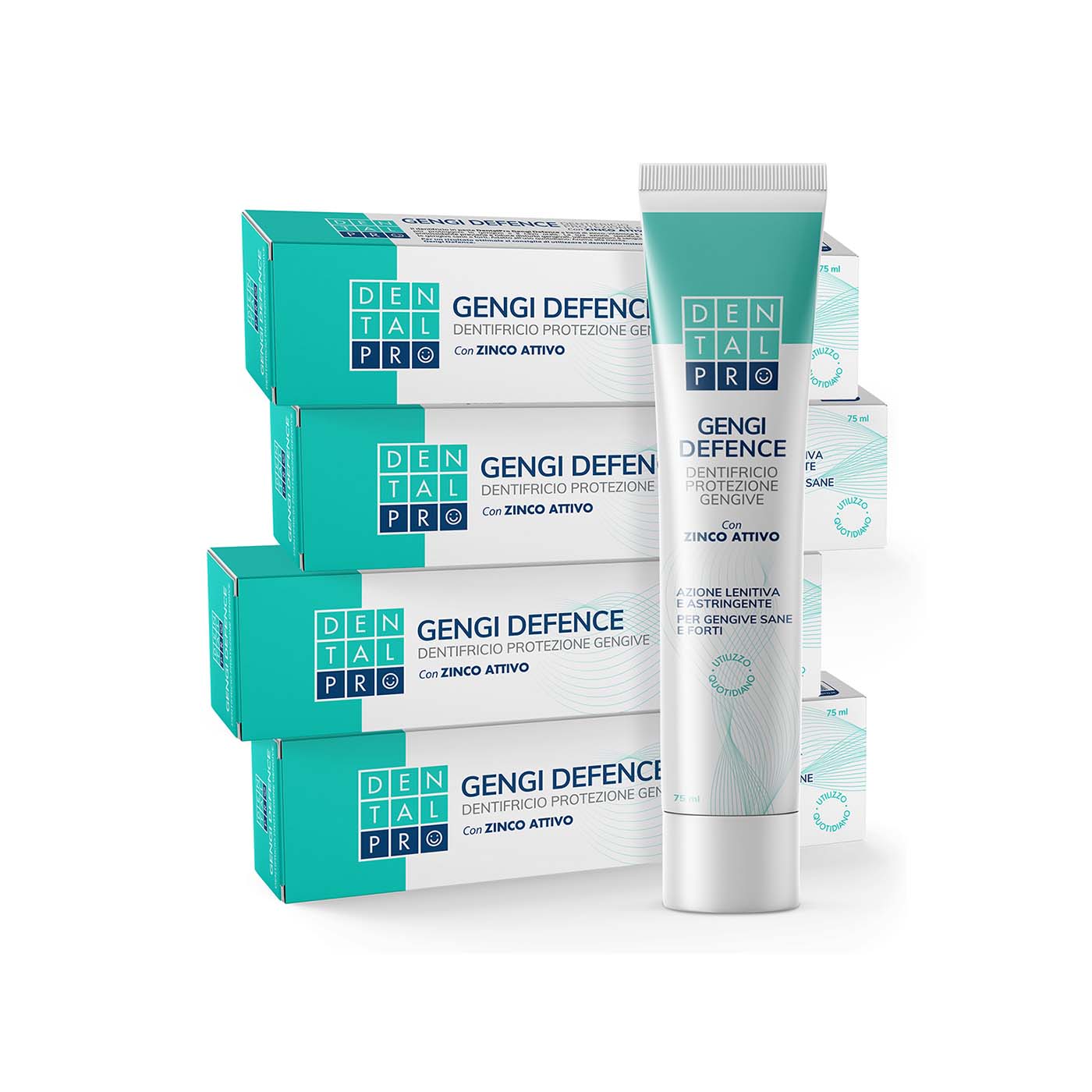 Dentifricio DentalPro Gengi Defence 4x75ml